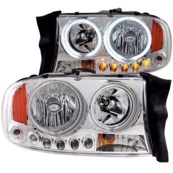 ANZO USA Projector Headlights W/ Halo
