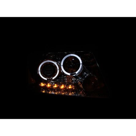 ANZO USA Projector Headlight Set w/Halo