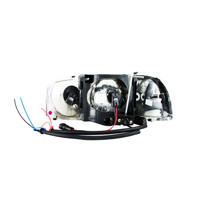 ANZO USA Crystal Headlight Set w/Halo