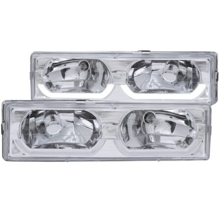 ANZO USA Crystal Headlight Set