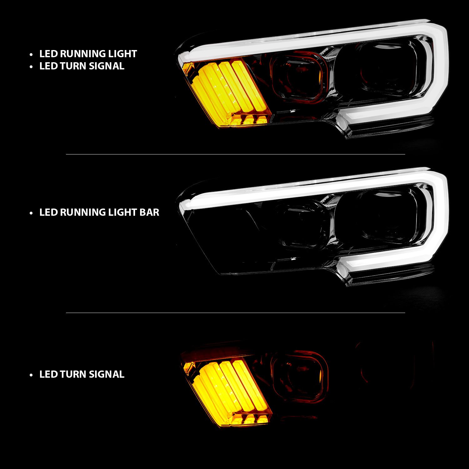 ANZO USA Projector Headlights
