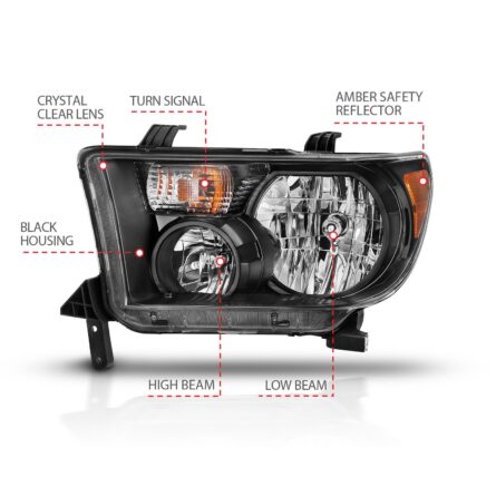 ANZO USA Crystal Headlights