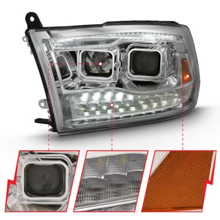 ANZO USA Projector Headlight Set