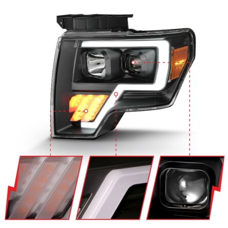 ANZO USA Projector Headlight Set