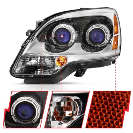 ANZO USA Crystal Headlights