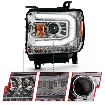 ANZO USA Projector Headlight Set