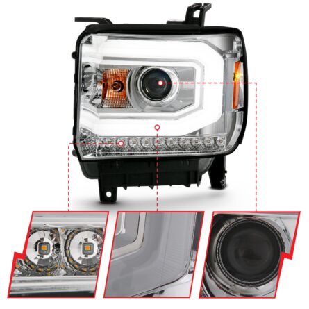 ANZO USA Projector Headlight Set