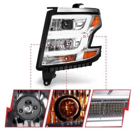 ANZO USA Projector Headlight Set