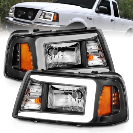 ANZO USA Crystal Headlight Set