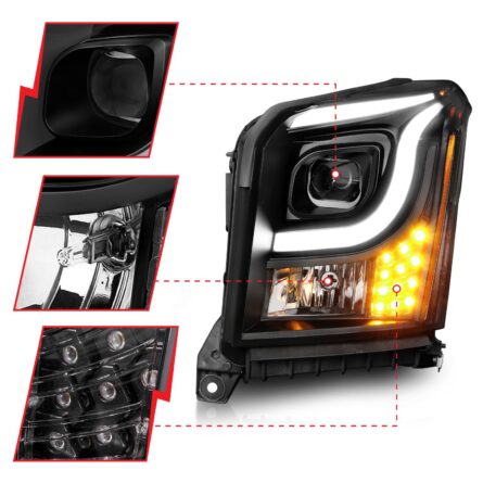 ANZO USA Projector Headlight Set