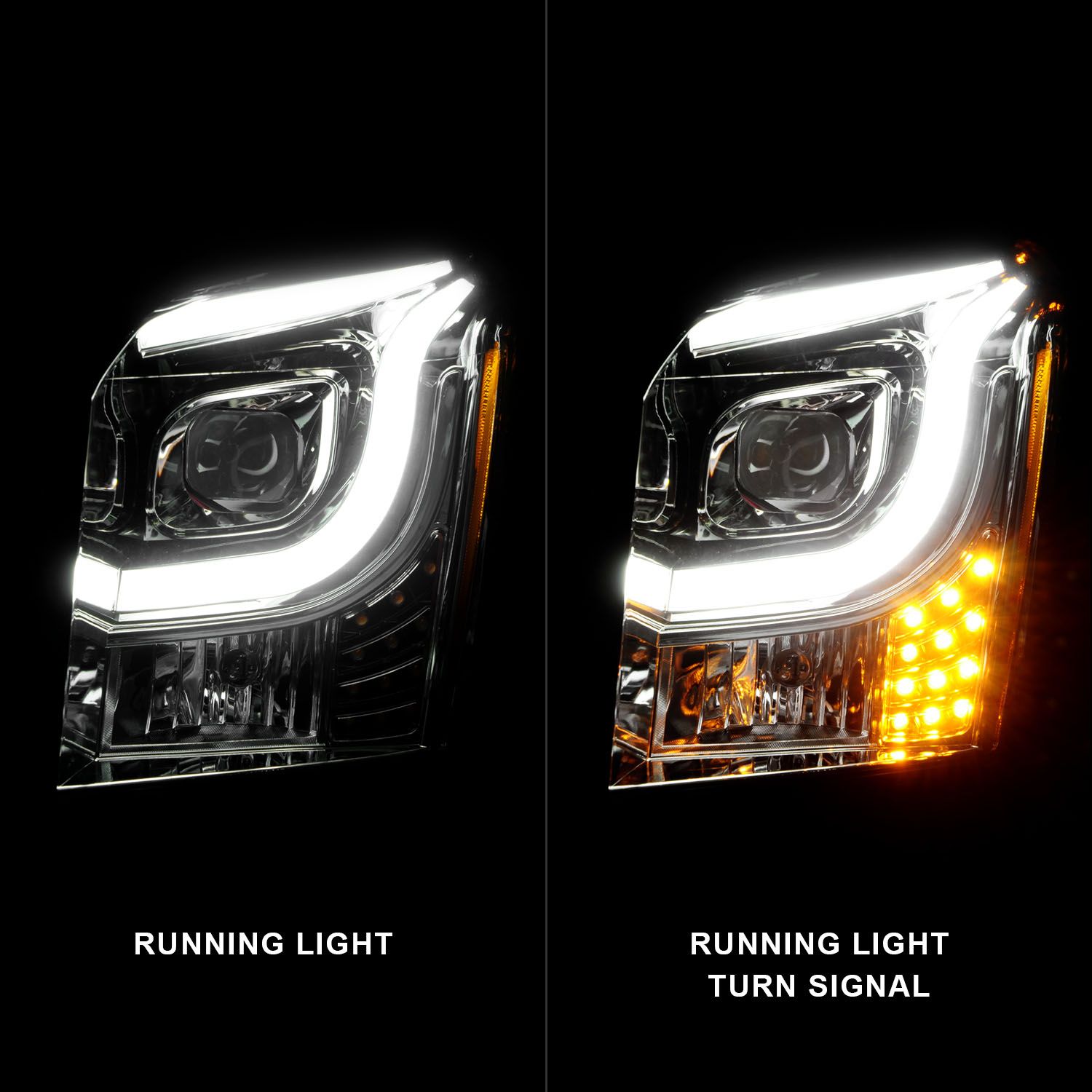 ANZO USA Projector Headlight Set