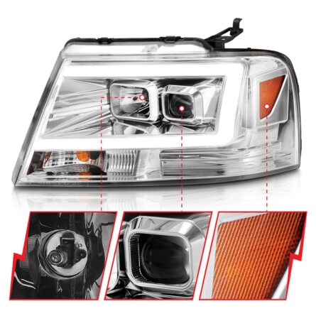 ANZO USA Projector Headlight Set