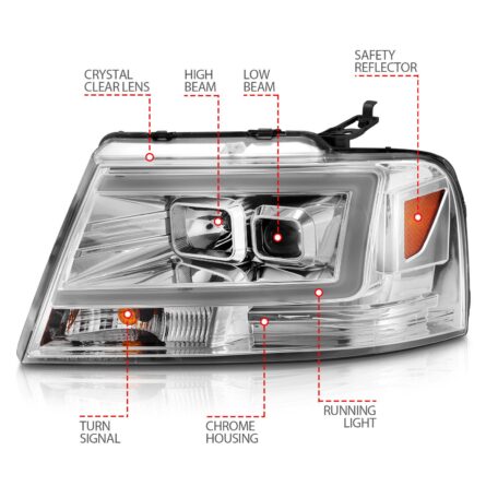 ANZO USA Projector Headlight Set