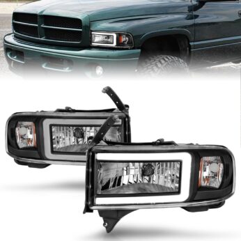 ANZO USA Crystal Headlight Set