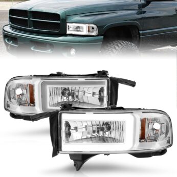ANZO USA Crystal Headlight Set