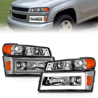 ANZO USA Crystal Headlight Set