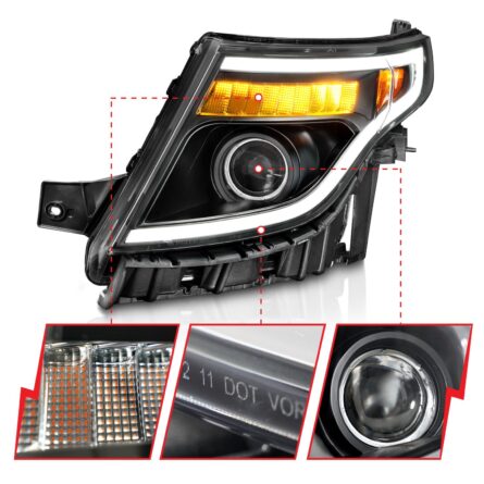 ANZO USA Projector Headlight Set