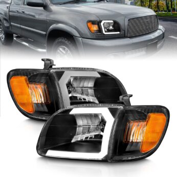 ANZO USA Crystal Headlight Set