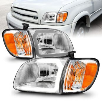 ANZO USA Crystal Headlight Set
