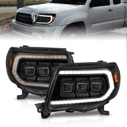 ANZO USA LED Projector Headlight Set