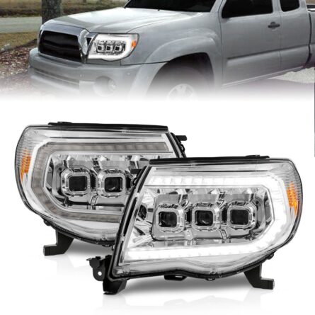 ANZO USA LED Projector Headlight Set