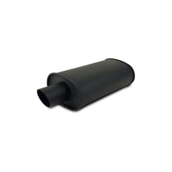 Vibrant Performance - 1145 - STREETPOWER FLAT BLACK Oval Muffler