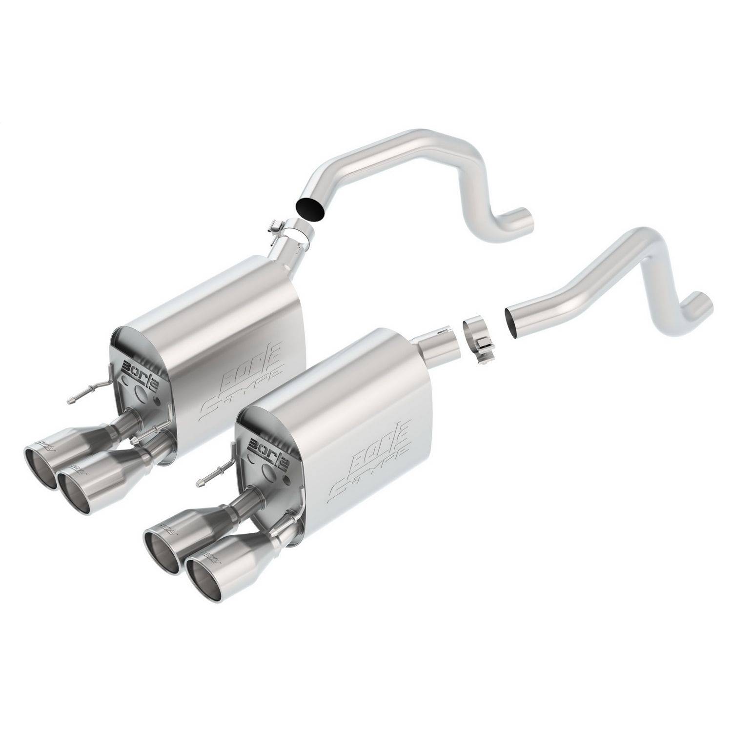 2009-2013 Chevrolet Corvette C6 Axle-Back Exhaust System S-Type II