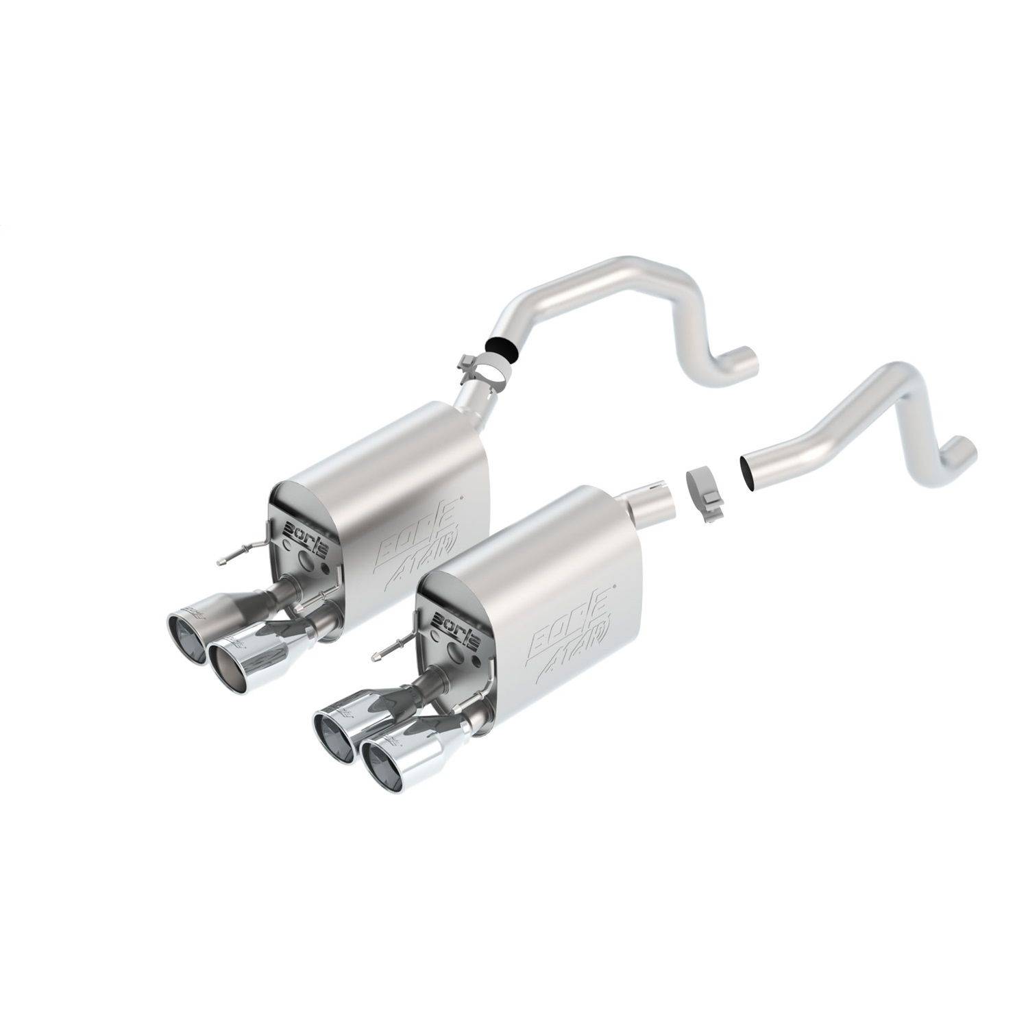 2009-2013 Chevrolet Corvette C6 Axle-Back Exhaust System ATAK