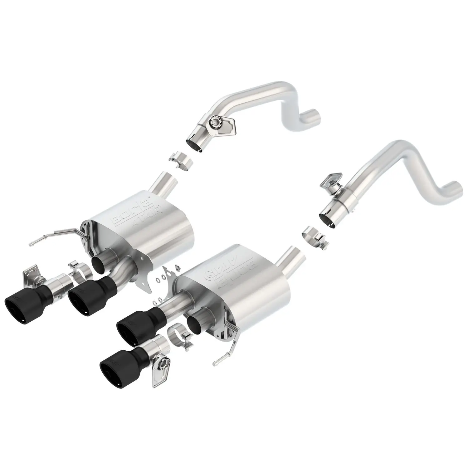 2014-2019 Chevrolet Corvette Stingray C7 Axle-Back Exhaust System ATAK