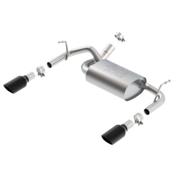 2012-2018 Jeep Wrangler JK/ JKU Axle-Back Exhaust System ATAK