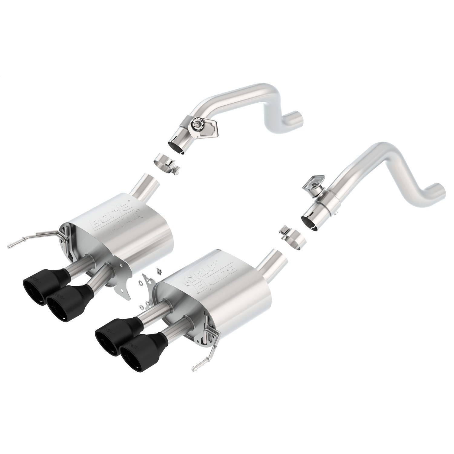 2014-2019 Chevrolet Corvette Stingray C7 Axle-Back Exhaust System ATAK