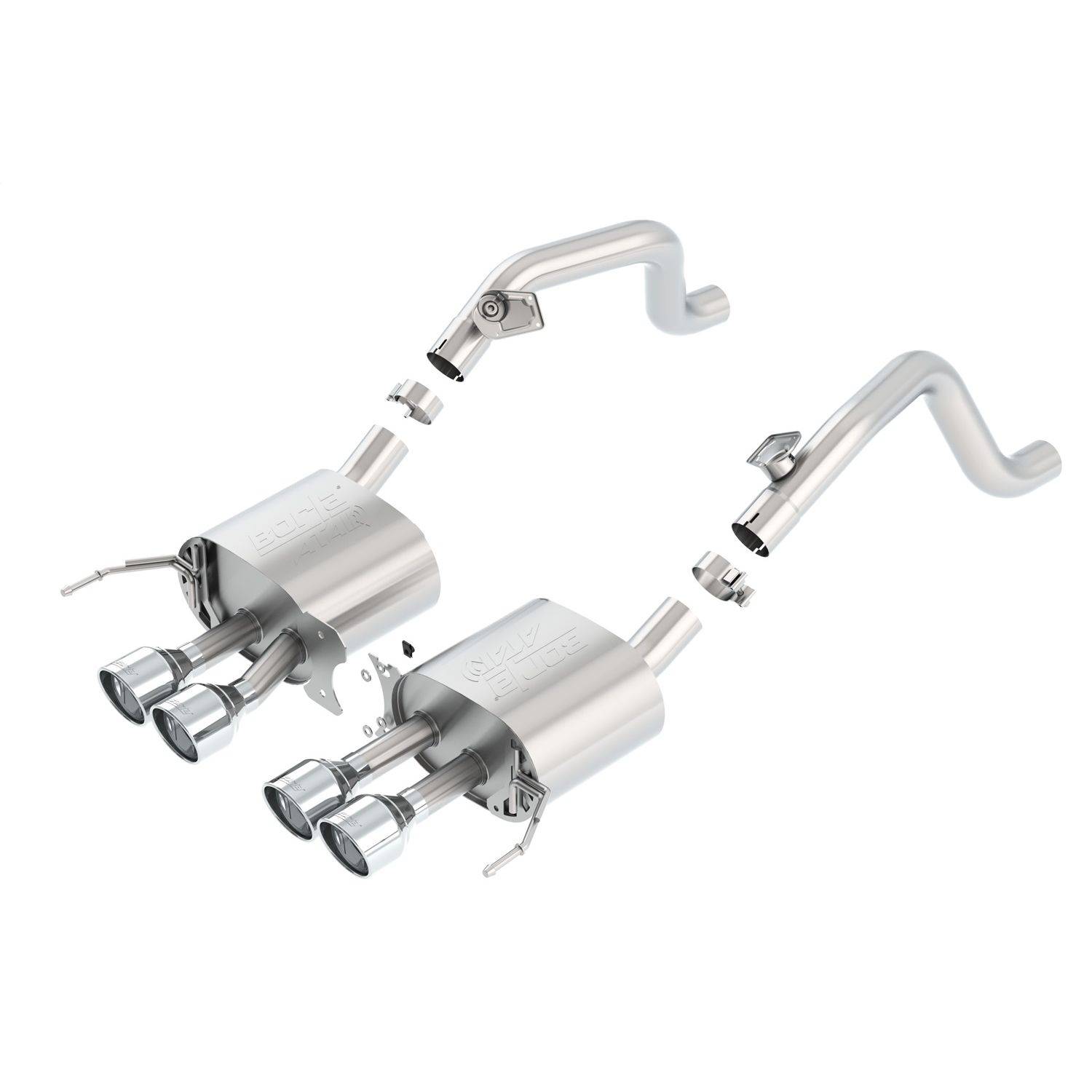 2014-2019 Chevrolet Corvette Stingray C7 Axle-Back Exhaust System ATAK