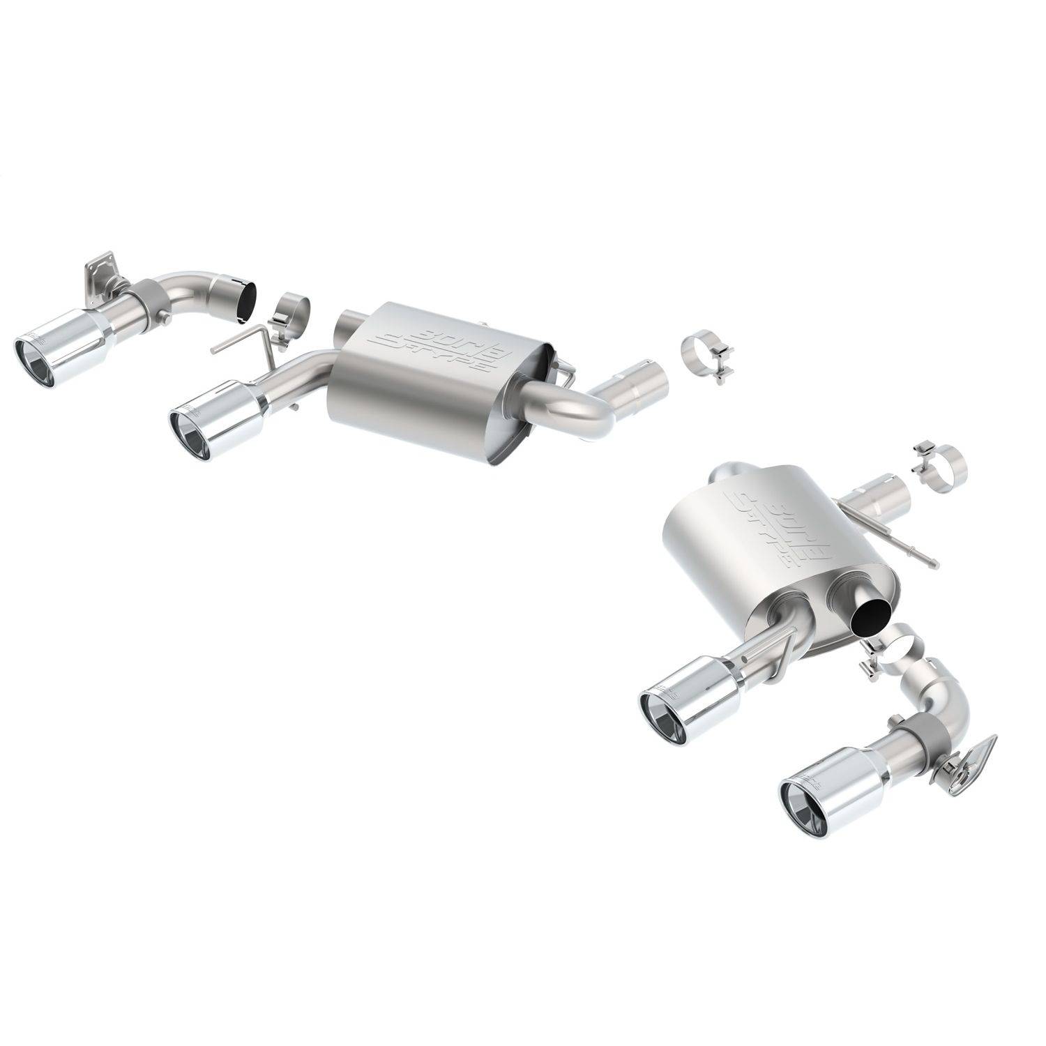 2016-2023 Chevrolet Camaro SS With Dual Mode Exhaust (NPP) Axle-Back Exhaust System S-Type