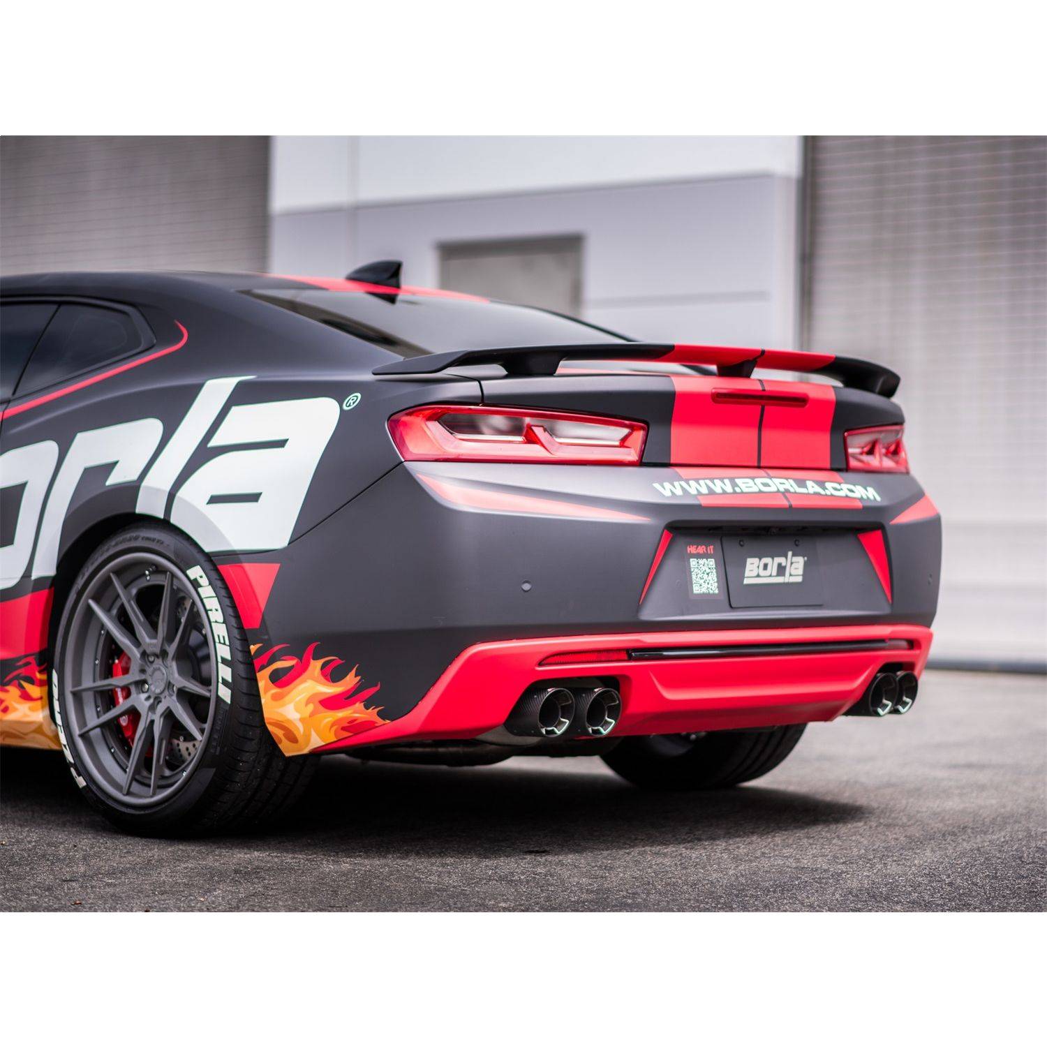 2016-2023 Chevrolet Camaro SS With Dual Mode Exhaust (NPP) Axle-Back Exhaust System S-Type