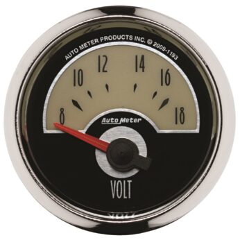 2-1/16 in. VOLTMETER, 8-18V, CRUISER