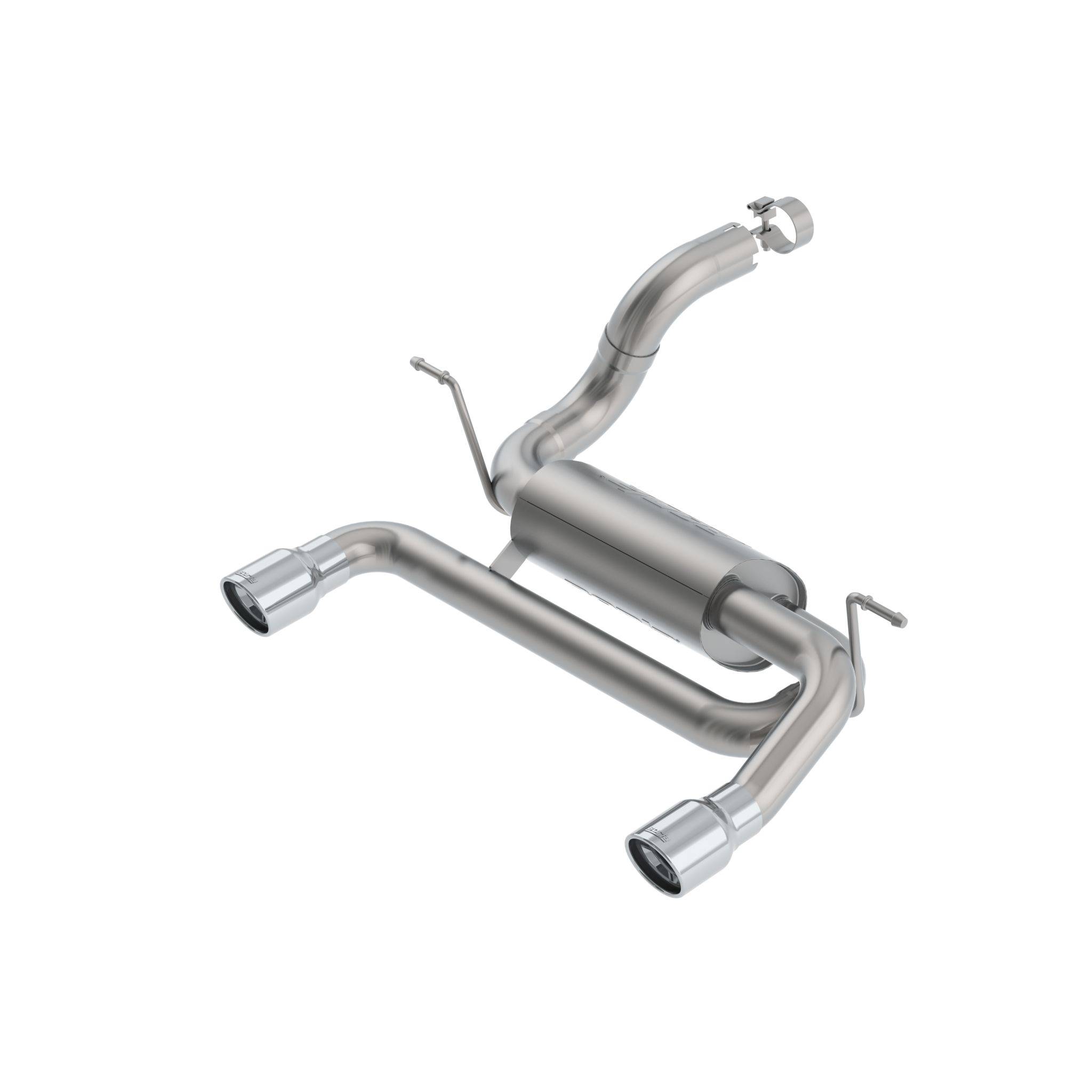 2018-2023 Jeep Wrangler JL/ JLU Axle-Back Exhaust System ATAK