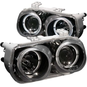 ANZO USA Projector Headlight Set w/Halo