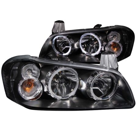 ANZO USA Crystal Headlight Set w/Halo