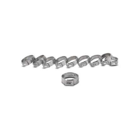 Vibrant Performance - 12271 - Stainless Steel Pinch Clamps: 7.0-8.7mm (Pack of 10)