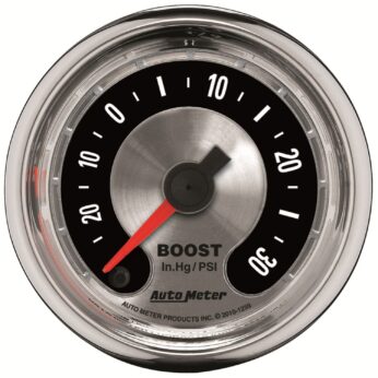 2-1/16 in. BOOST/VACUUM, 30 IN HG/30 PSI, AMERICAN MUSCLE