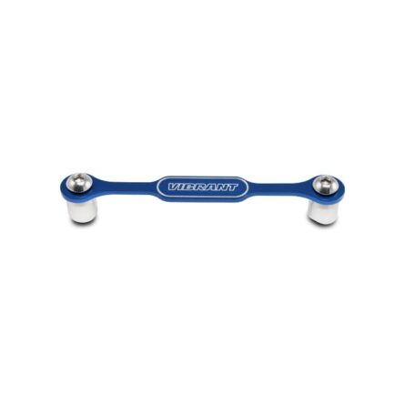 Vibrant Performance - 12647 - Anodized Blue Boost Brace with Aluminum Dowels