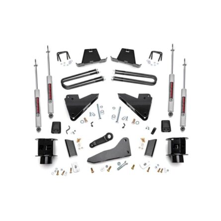 Rough Country 5 Inch Lift Kit - Radius Arm Drop - SRW - Ram 3500 4WD (2013-2015)