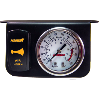 Kleinn Air Horns - 1303A - Panel Gauge w/ Rocker Horn Button