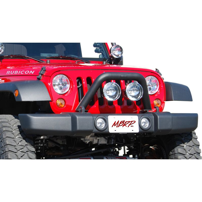 2007-2017 Jeep Wrangler JK Front Bumper Bar LineX Coated
