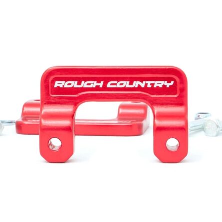 Rough Country 2 Inch Leveling Kit - Aluminum - Red - Chevy/GMC 1500 Truck (07-18) SUV (07-20)