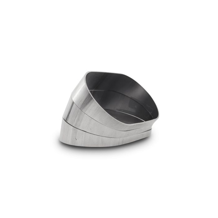 Vibrant Performance - 13581 - 45 Degree Vertical Plane Oval Pie Cuts, Nominal Tube Size: 3.50 in.