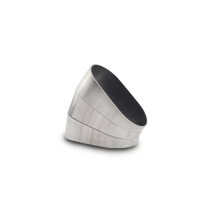 Vibrant Performance - 13590 - 45 Degree Horizontal Plane Oval Pie Cuts, Nominal Tube Size: 4 in.