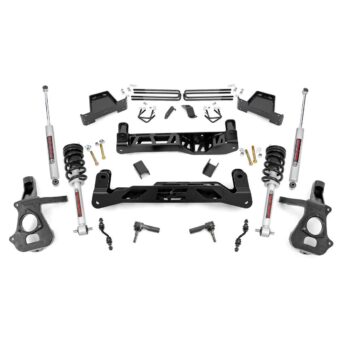 Rough Country 7 in Lift Kit - Alu/Stamp Steel - N3 Strut - Chevy/GMC 1500 (14-18)