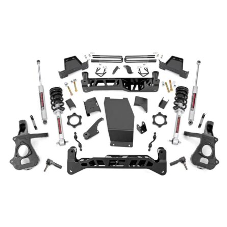 Rough Country 7 Inch Lift Kit - Cast Steel - N3 Struts - Chevy/GMC 1500 (14-18)