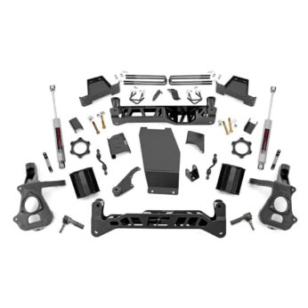 Rough Country 7 Inch Lift Kit - Alum/Stamp Steel - Chevy/GMC 1500 (14-18)
